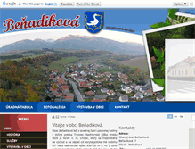 Tablet Screenshot of benadikova.sk